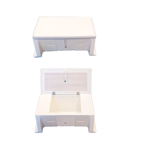 Polyethylene Bench With Adjustable Width, Complete With Padded Cushion - 9038207 2 - 9038207
