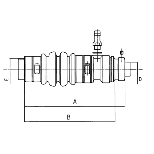 Tmf Axial Propeller Shaft Seal (Mechanical Shaft Seal), For Propeller Shaft &Oslash;25mm - 9040125 01 - 9040125