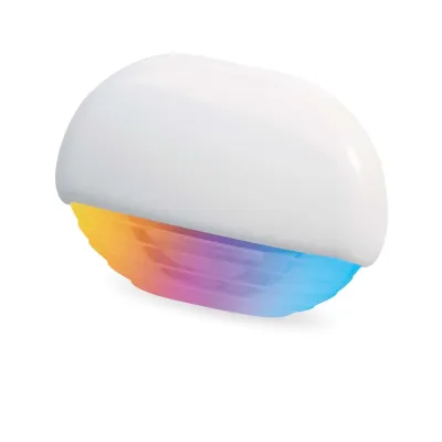 Hella Apelo RGB step light, white plastic, 12/24VDC, IP67 - 9041446 - 9041446