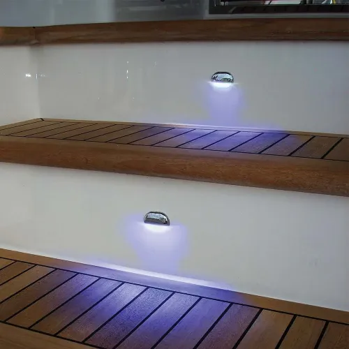 Hella Apelo RGB step light, Stainless Steel, 12/24VDC, IP67 - 9041448 3 - 9041448