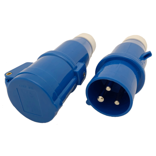 Euro Power Plug & Connector Male, 230v, 3-Pole - 9045400 1 - 9045400