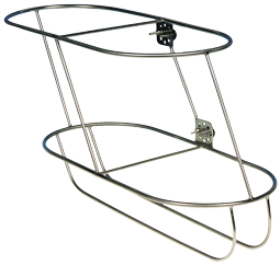 Stainless Steel Fender Basket, Oblique Model For 2 Fenders (Port), A=540mm, B=285mm (Comet 3) - 9048730l - 9048730L