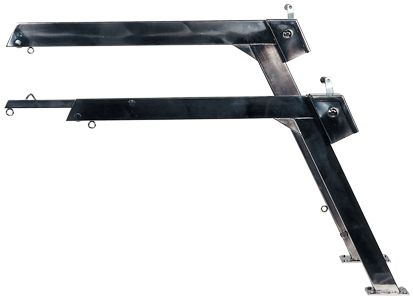 Stainless Steel Davit With Rope, Block And Winch, Telescopic Version, 120kg (Price Per Piece) - 9048901 - 9048901