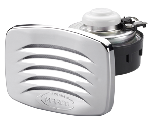 Electro-Magnetic Built-In Boat Horn With Plastic Grill (White), Single Tone, 12v (109db(A)-300 - 905042 1 - 905042