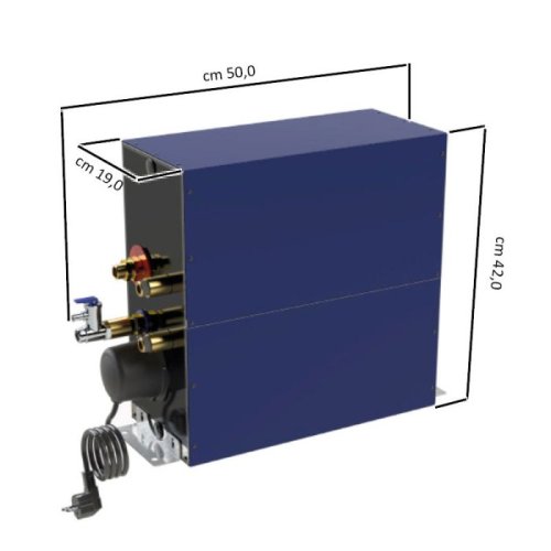 Aluminum Marine Water Heater, 1200w/20l, Rectangular Model, Weight 13kg - 9051620 1 - 9051620
