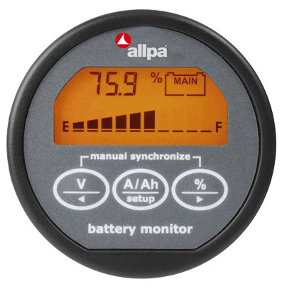 E-Xpert Lite Precision Battery Monitor, 0-35v, Charging Current 0-100a, Discharging Current 100-999a - 9056190 1 - 9056190