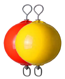 Anchor buoys with 2 eyes