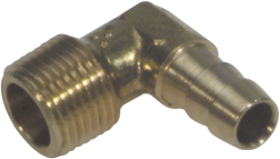 Sierra Fuel Line Fitting, 90&deg;, 3/8" Npt & 3/8" Hose, Omc - 9064307 1 - 9064307