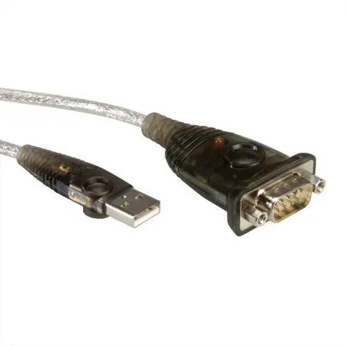 USB-A to 9-pins SUB-D (m) RS232 adapter cable for NHK settings tool harness, KE-XG, L=0,35m - 9064600 - 9064600