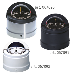 Ritchie Compass Model 'Navigator Dnp-200', Binnacle Mount Compass, 12v, Dial &Oslash;114,3mm/5&deg;, Stainless Steel - 9067090 1 - 9067090
