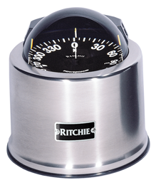 Ritchie Compass 'Globemaster Sp-5-C', 12/24/32v, Binnacle Mount, &Oslash;127mm/2 Of 5&deg;, Stainless Steel (Pb & Sb) - 9067360 1 - 9067360