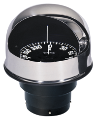 Ritchie Compass 'Globemaster Fd-500-P', 12/24/32v, Flush Mount, &Oslash;127mm/2 Of 5&deg;, Stainless Steel (Power) - 9067371 - 9067371