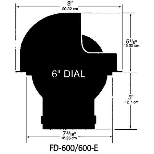 Ritchie Compass 'Globemaster Fd-600-Ep', 12/24/32v, Flush Mount, &Oslash;152,4mm/2 Of 5&deg;, Stainless Steel (Sail) - 9067384 1 - 9067384