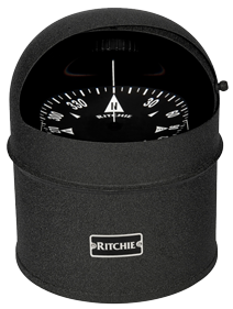 Ritchie Compass 'Globemaster D-615-Eb', 12/24/32v, Binnacle Mount, &Oslash;152,4mm/2 Of 5&deg;, Black (Sail) - 9067397 2 - 9067397