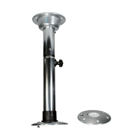 Aluminum twist lock table pedestal