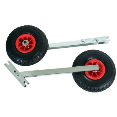 Stainless Steel Launching Wheels Set For Type 'Ibis 2', Max. 150kg (Folding) - 9069355 1 - 9069355