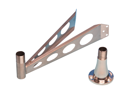 Stainless Steel Offset Mast Bracket For Echomax Active X-Band (Rte) - 9070505 - 9070505