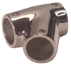 Stainless Steel T-Fitting Left, &Oslash;22,25mm, 60&deg; - 9072120 - 9072120