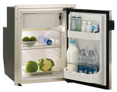 Stainless Steel AISI 316 built-in refrigerators 'Sea Steel' with internal cooling unit