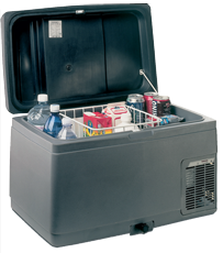 Portable Refrigerator Model VF35P, 35l, 680x410x440mm, 12/24v, Nominal Consumption 31w/H, Internal Cooling Unit - 9075620 1 - 9075620