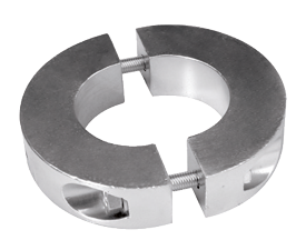 Aluminum anoden for propeller shaft, ring shaped