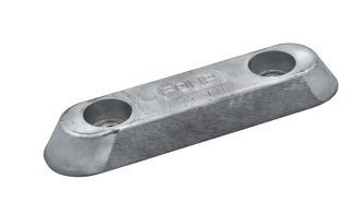 Aluminum Anode For Bolt Mounting, Hole Pitch = 200mm (3kg) - 9077812 1 - 9077812