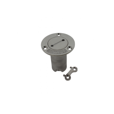 Stainless Steel Deck Entries 'Waste', Hose Connection &Oslash;38mm, Flange &Oslash;76mm, 0&deg; Model - 9078218 - 9078218