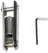 Stainless steel anchor chain links