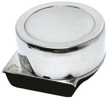 Stainless Steel Mini Electro-Magnetic Boat Horn, Single Tone, &Oslash;82mm, 12v - 9078660 - 9078660