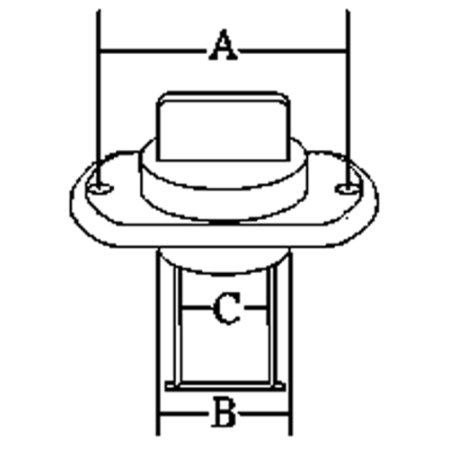 Stainless Steel Drain with Nylon Plug - 9078710 1 - 9078710