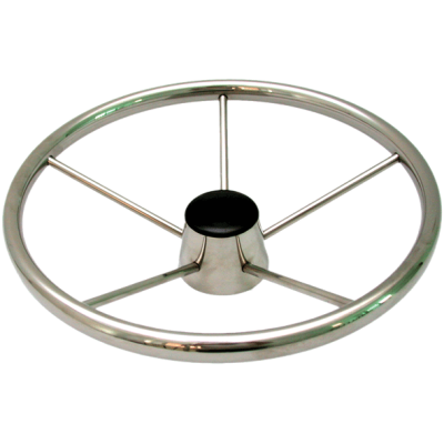 allpa 6-Spoke Stainless steel wheel 'Luxe' with finger grip