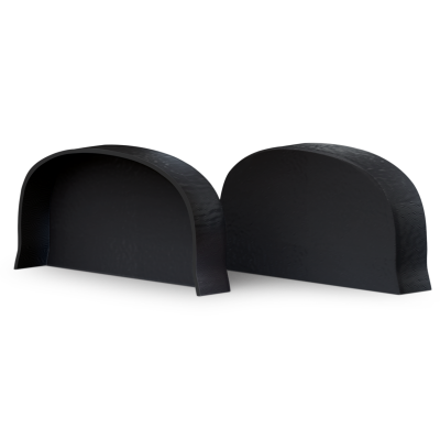 PVC End Cap for Bumper 100, Black - 9080766 - 9080766