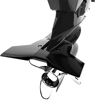 Stingray Classic Junior Hydrofoil, JR2-1, Black (9.9-40hp) - 9084105 2 - 9084105