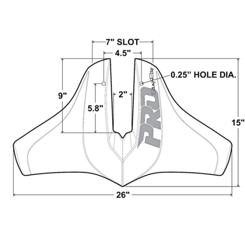Stingray Hydrofoil Classic Pro (40-300hp) - 9084160 1 - 9084160