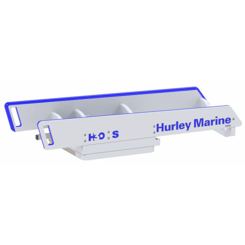 Hurley H3OS Davit w/electric Winch  White - 9084618 - 9084618