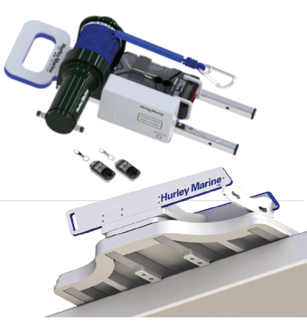 Hurley H3O+ Davit with electric winch