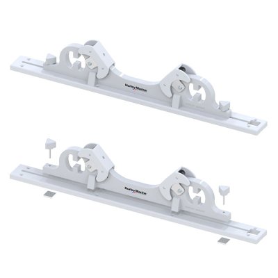 Hurley 36" Plastic Rail/Channel White - 9084661 - 9084661