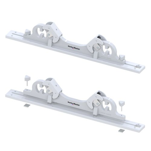 Hurley 36" Plastic Rail/Channel White - 9084661 - 9084661