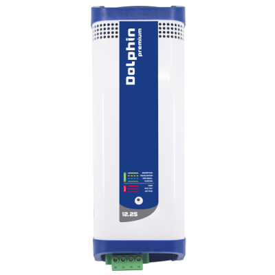 Dolphin Premium Smart Battery Charger, 12v, 25a, Capacity 350ah, 96x120x238mm - 9086214 - 9086214