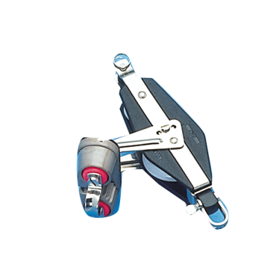 Plastic Fiddle Block (With Swivel & Becket & Cleat) - 910700 72dpi - 910700