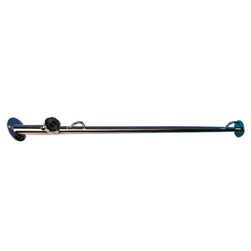 Stainless Steel Conical Flag Pole With Deck Mount Base 30&deg;, L=460mm - 913807 1 - 913807