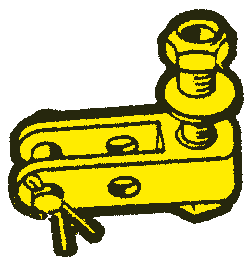 Seastar A375 Clevis For Cables With Bolt - A375 - A375