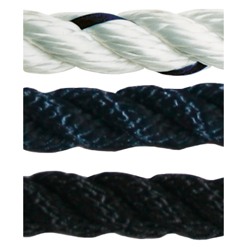 Allcord-1, Twisted Polyester, &Oslash;12mm, White, Reel 200m (Breaking Load 2400kg) - Al0112l 1 - AL0112/L