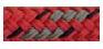 Allcord-19, Double Braided Sheet Line Full Color, &Oslash;12mm, Red With Grey Tracer Thread, 200m - Al1906 ro 1 1 1 - AL1912/RO