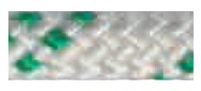 Allcord-21, Double Braided Sheet Line, &Oslash;12mm, White With Green Tracer Thread, 200m - Al2106 g 72dpi 1 1 2 - AL2112/G