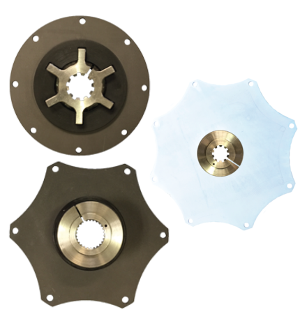 PSMC-20 SS damper plates, 10T