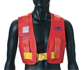 Comfort Safety Harness 'Tango' With Stainless Steel Buckle & Ring, Bl 2000kg, Breast Size 800-1200mm, Red - B1400051 72dpi - B1400051