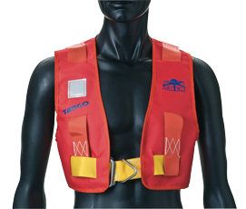 Comfort Safety Harness 'Tango' With Stainless Steel Buckle & Ring, Bl 2000kg, Breast Size 800-1200mm, Red - B1400051 72dpi - B1400051