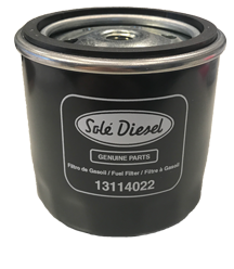 Sol&eacute; Fuel Filter - Brandstoffilter 72 2 - 22.13114022