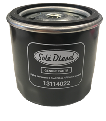Sol&eacute; Fuel Filter - Brandstoffilter 72 5 - 22.17414022